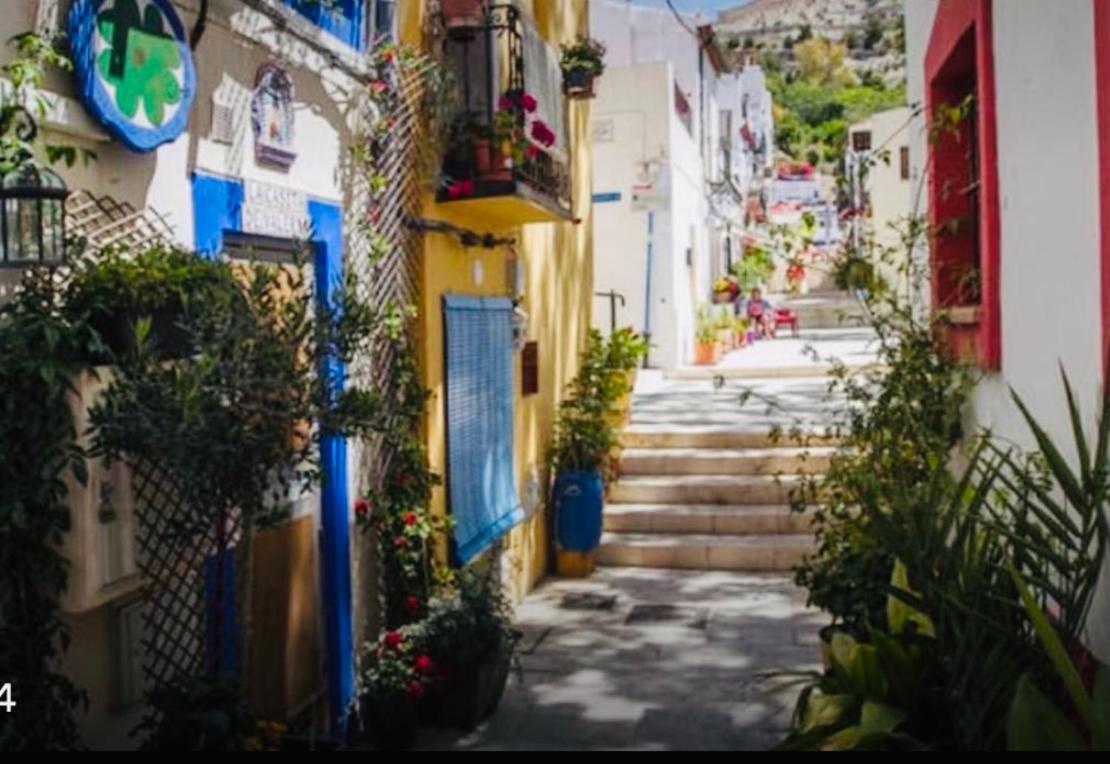 Villa Casita Del Flamingo En Casco Historico Alicante Exterior foto